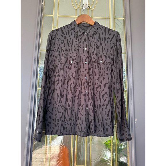 New Rails Rhett cheetah print top sz SM - Picture 3 of 5
